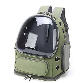 Transparente Abdeckung Rucksack Haustier Tasche Tragbare Raumkapsel Große Kapazität Katze Tasche Papagei Haustier Utensilien