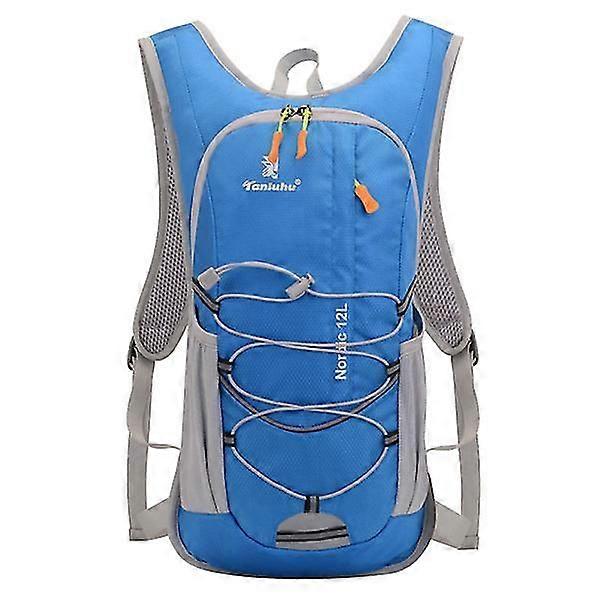 Multifunctional Backpack Mountain Climbing Backpack Portable Storage Bag Without Water Bag(blue) well