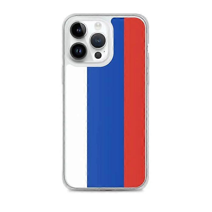 iPhone Case - iPhone 14 Pro Max - Russian Flag - Flexible - Multicolor - Vertical