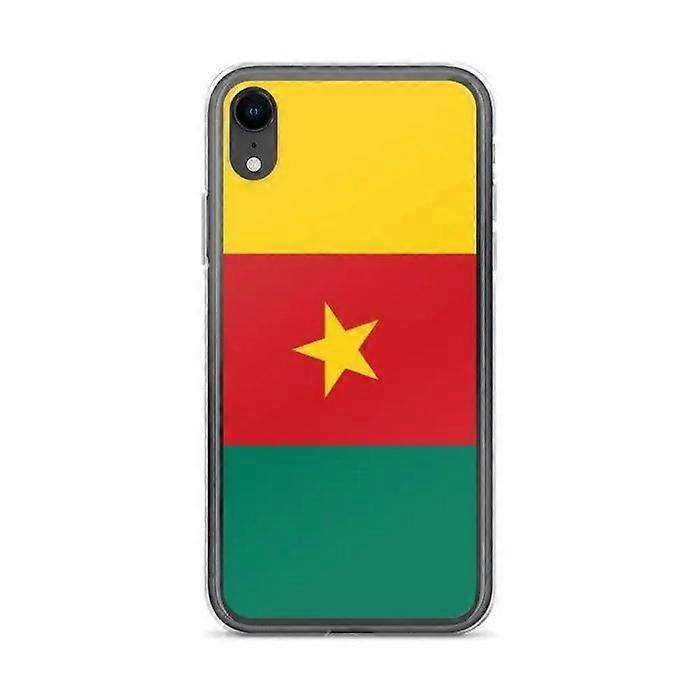 iPhone XR Case - Cameroon Flag - Soft Silicone - Shock Protection - Lightweight - Precise Cutouts