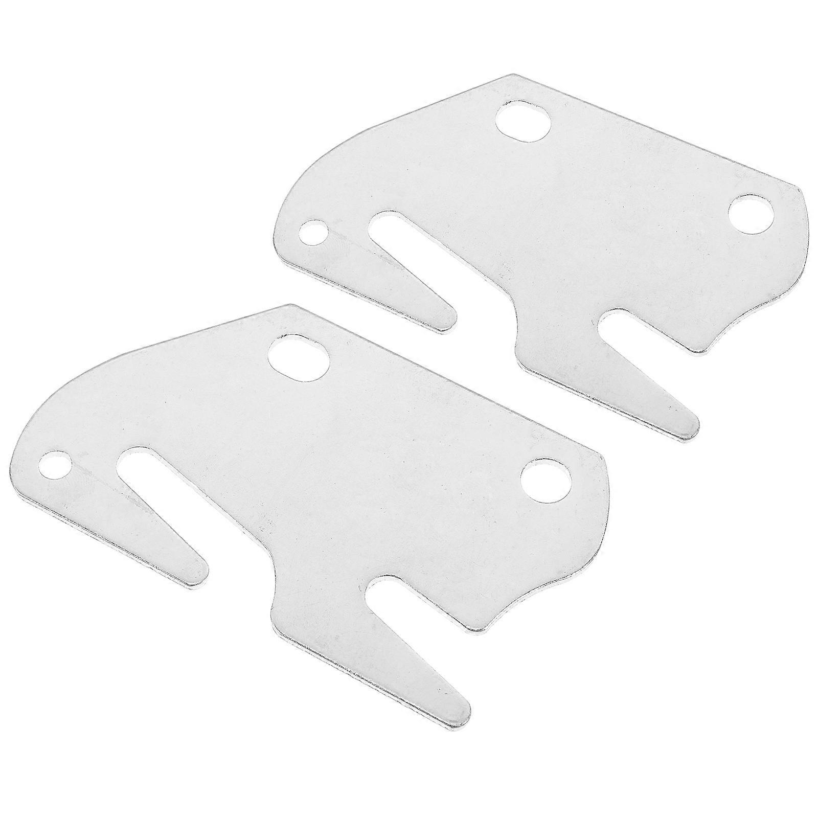 Silver Iron Bed Hooks for Bed Accessories Sturdy and with Smooth Surface 2 Pcs