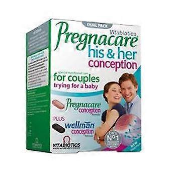 Vitabiotic Pregnacare His & Hers 60 Tablets