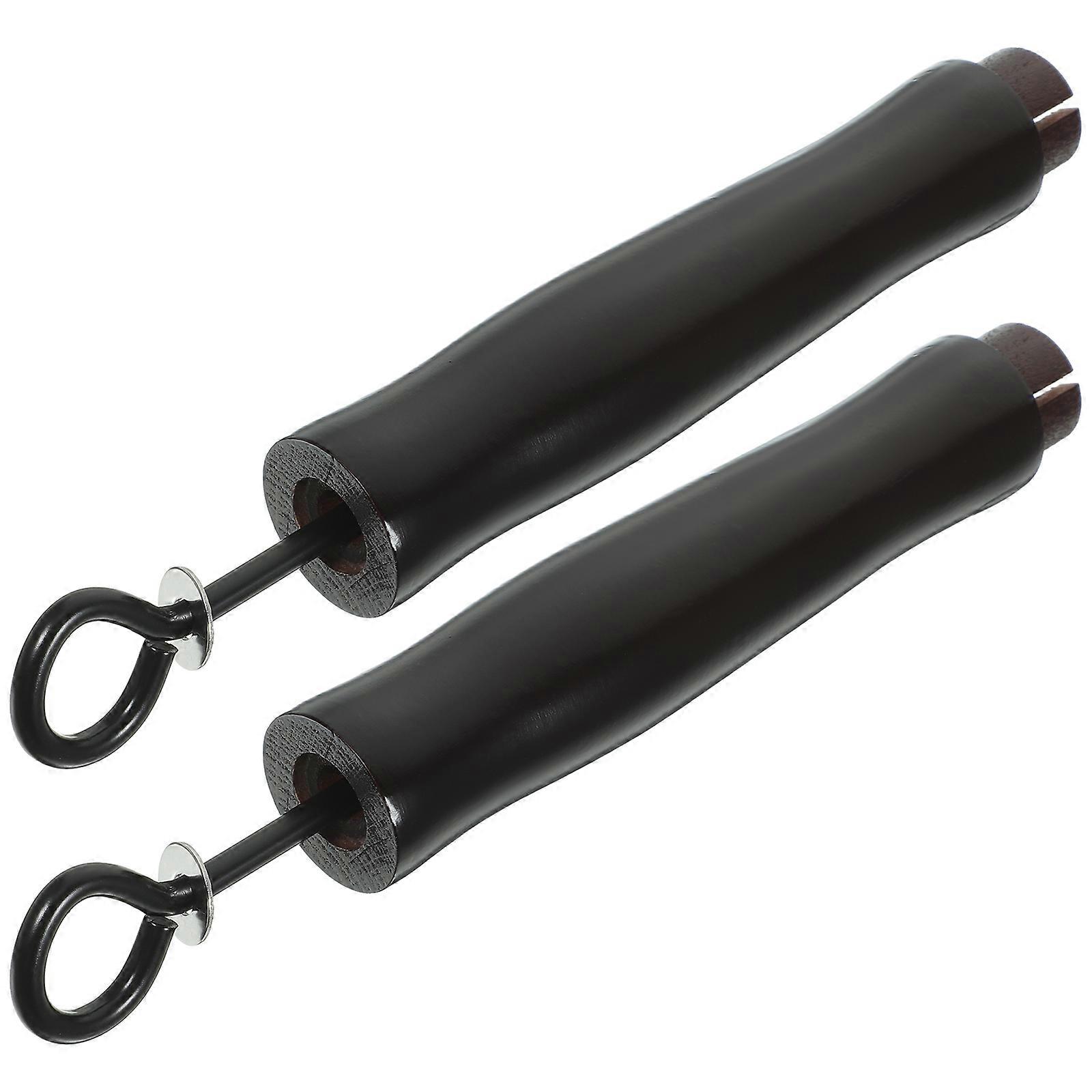 Universal Wooden Pot Grips, Material with Hole for Wall Mounting