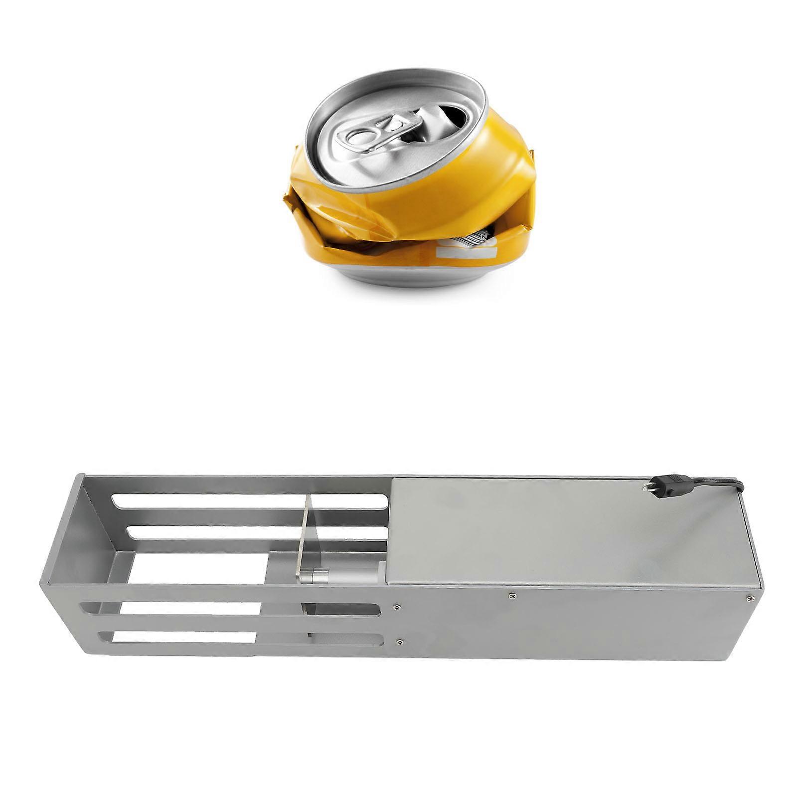 Ηλεκτρικός θραυστήρας δοχείων για ανακύκλωση μετάλλων Αυτόματος θραυστήρας μπορεί να σπάσει Smasher για κονσέρβες μπύρας σόδας αλουμινίου Βύσμα ΗΠΑ 