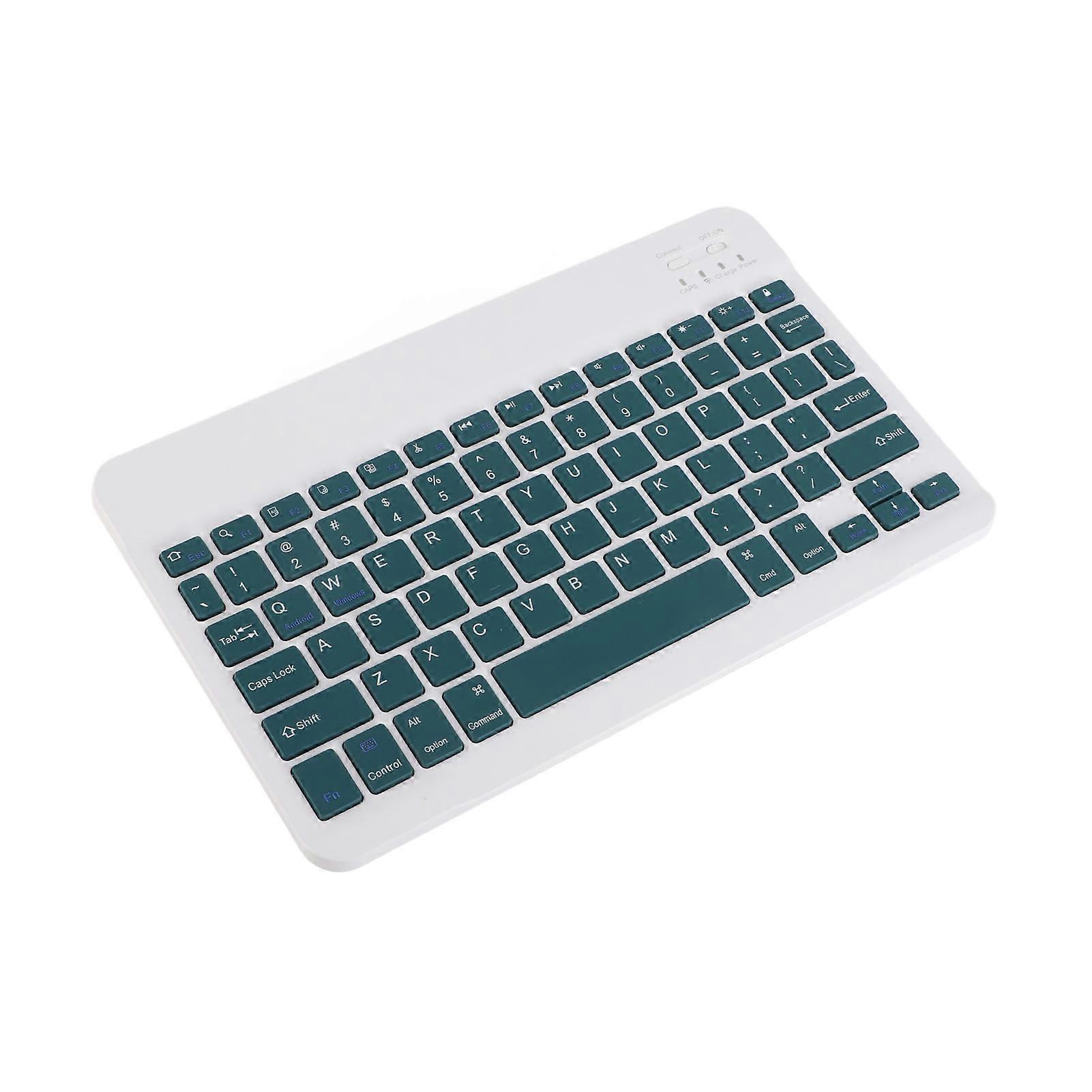 78 Key Wireless Bluetooth Keyboard Ultra Thin Ergonomic Rechargeable for iOS Android Win