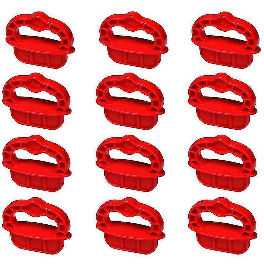 12pcs Decking Board Spacer Rings Decking Alignment Rings Portable Decking Tools 1/4 Inch