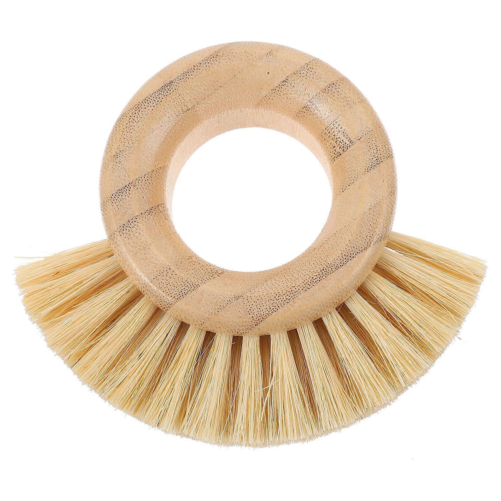 Brush 1 Set Fruit Ring Handle Vegetable Cleaning Brush Scrub