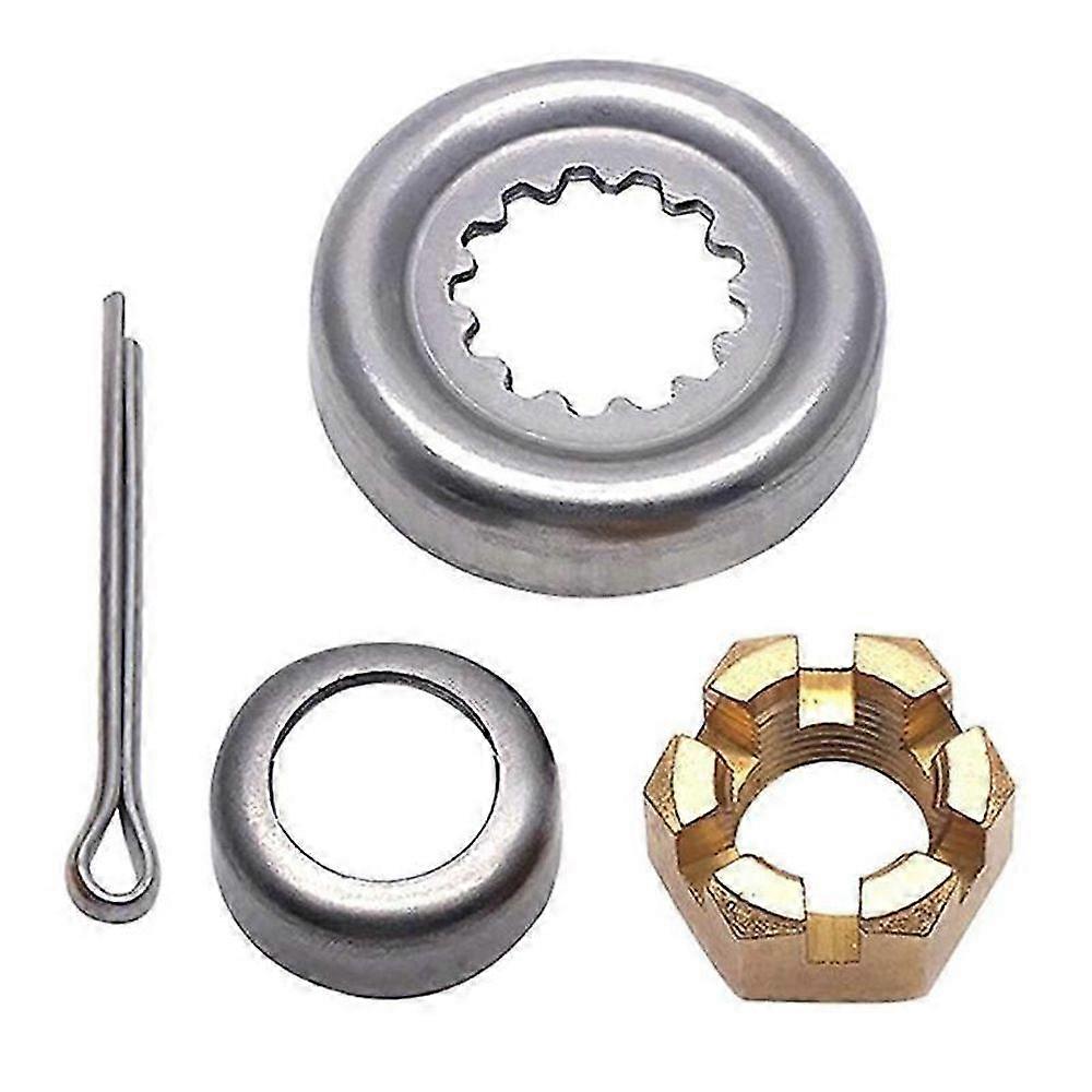 Propeller Spacer Kit 66T-W4599 For Outboard Motor F30-F60 4T/2T Hidea Parsun 90171-16011 Castle Nut 90389-22M01 jn