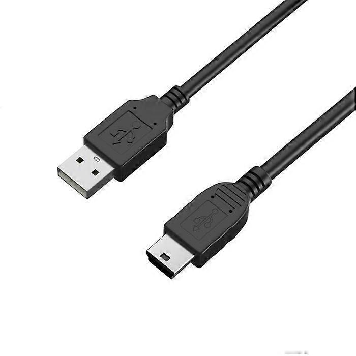 USB Cable - Phonillico - MINI USB/USB 2.0 - 1 Meter - Compatible with Olympus FE-150/FE-220