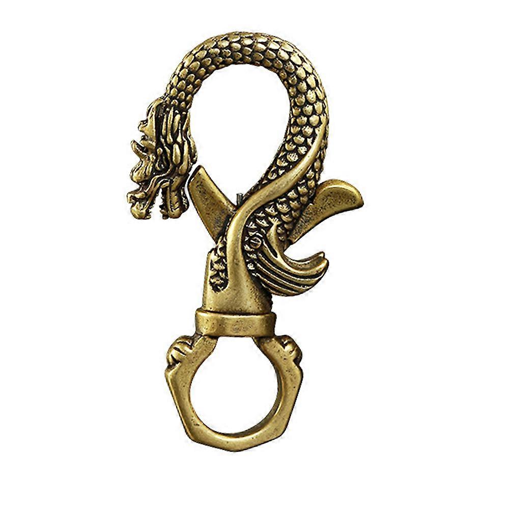 1Pc Vintage Keychain Pendant Decorative Hanging Keyring Latch Fastener