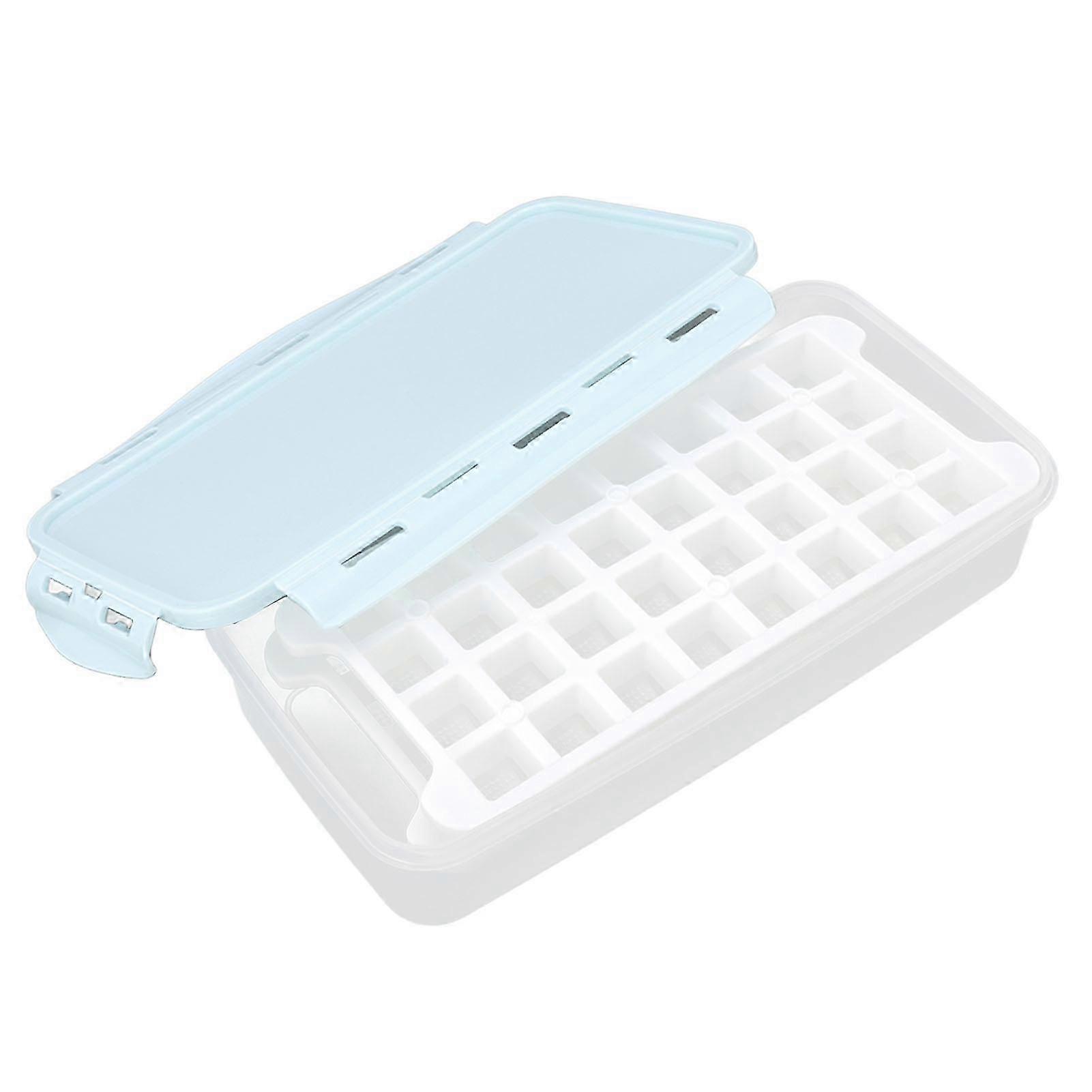 1.7L 64-Grid Double Layer Silicone Ice Cube Mold for DIY