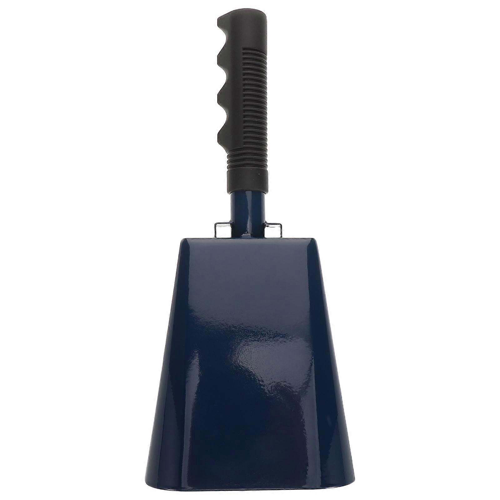 Cheering Hand Bell Cowbell Noise Making Sporting Events Dark Blue 25.50X11.00X5.50cm Iron 1Set