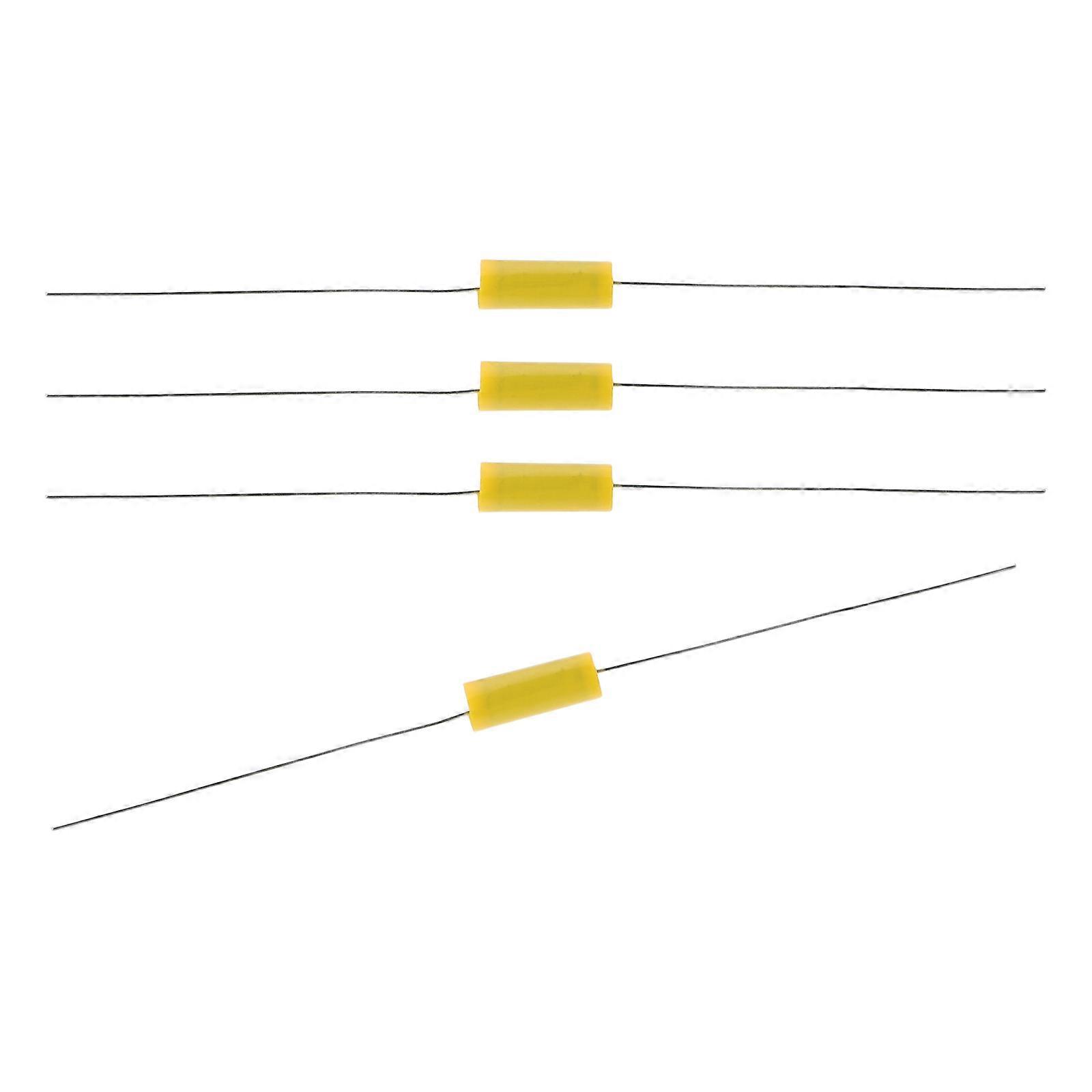 Guitar Tone Circuit Capacitors Axial Design Fine-Tuning Instrument Sound Electric Guitar Accessories 4Pcs 10.70X0.50X0.50Cm
