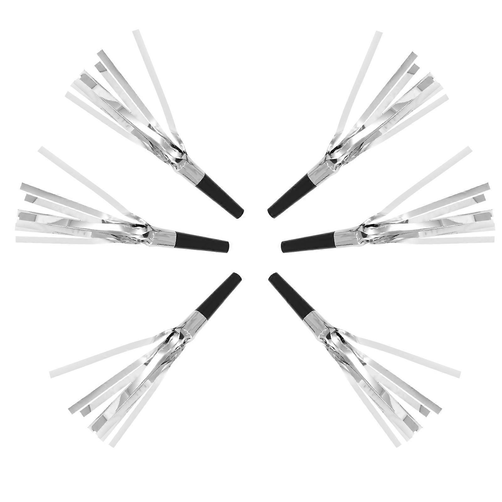 20pcs διακοσμητικές σφυρίχτρες θορυβοποιών εκρήξεων για πάρτι, γενέθλια, γάμους, απόκριες - μπομπονιέρες πάρτι διασκέδασης, έντονα χρωματισμένες, ασφαλείς