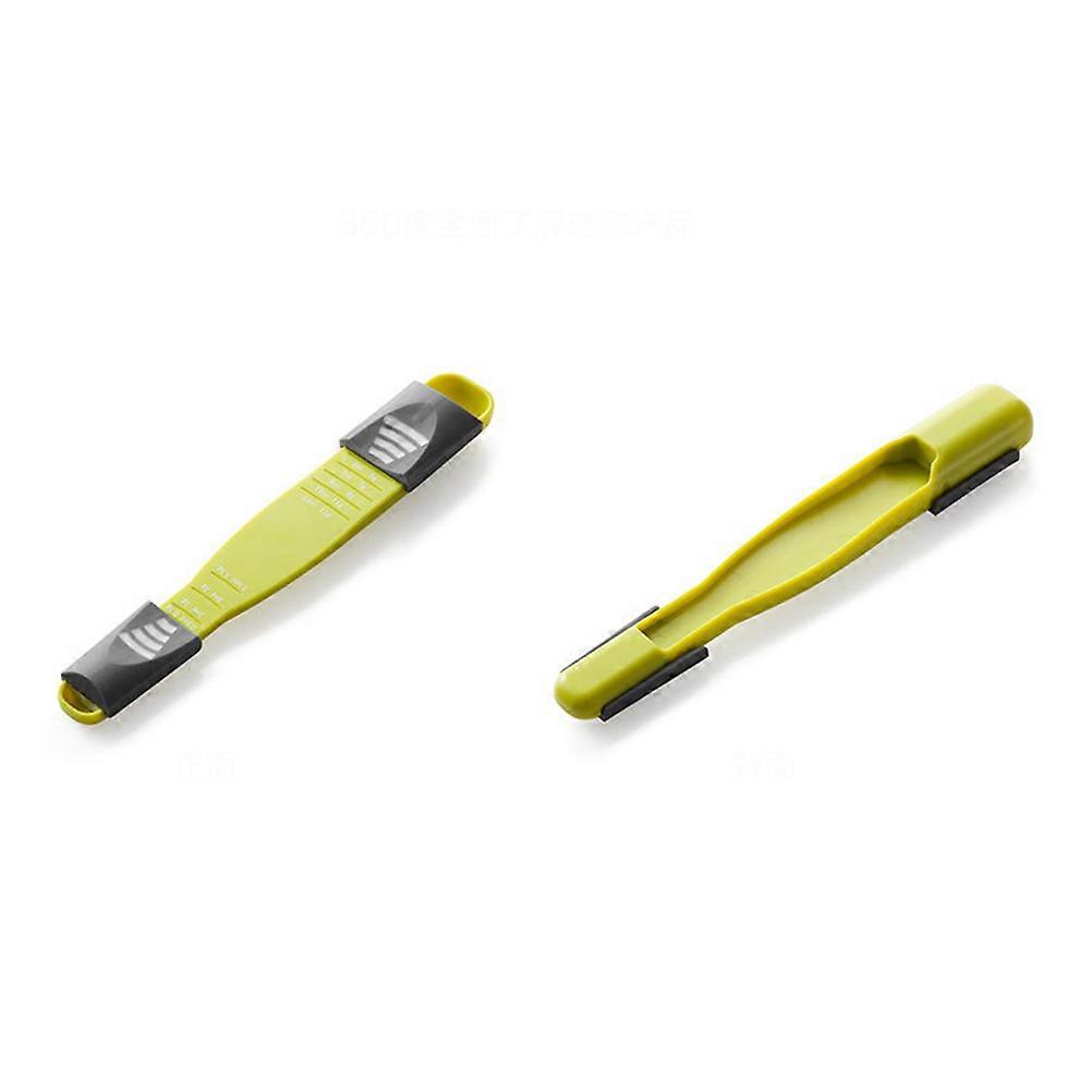 Kitchen Gadget Adjustable Metric Measuring Spoon Home Users Cooking Baking 1Pack