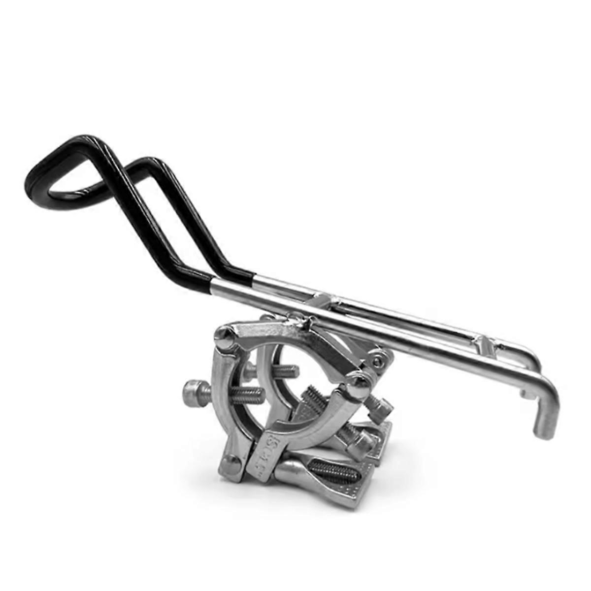 Stainless Steel Stand Clip Fishing Rod Sea Fishing Rod Holder Bracket Boat Yacht Adjustable Fish Ro