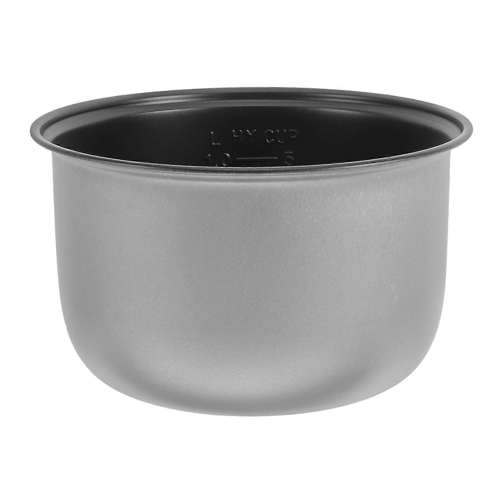 Aluminum Alloy Nonstick Inner Pot Replacement for Electric Rice Cookers – Even Heat Distribution for Versatile Home Kitchen Use