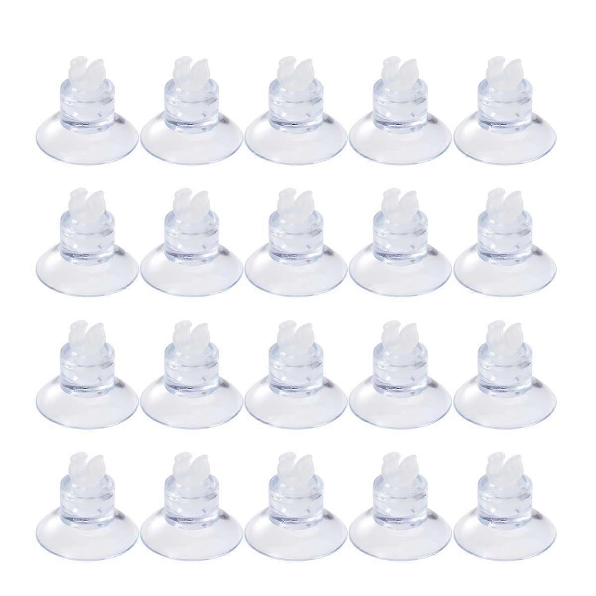 Clamps For Glass Aquarium Rubber 30Pcs Suction Cup Clips For Hanging And Airline Clips