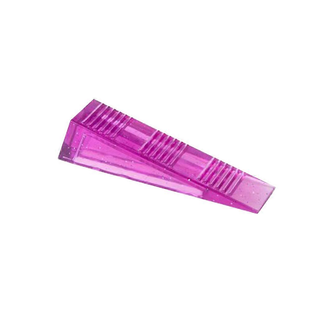 Door Hand Protector Purple Home Safety Child Protection 12.00X3.20X3.00cm Material Non-Perforated Installation 1Pack