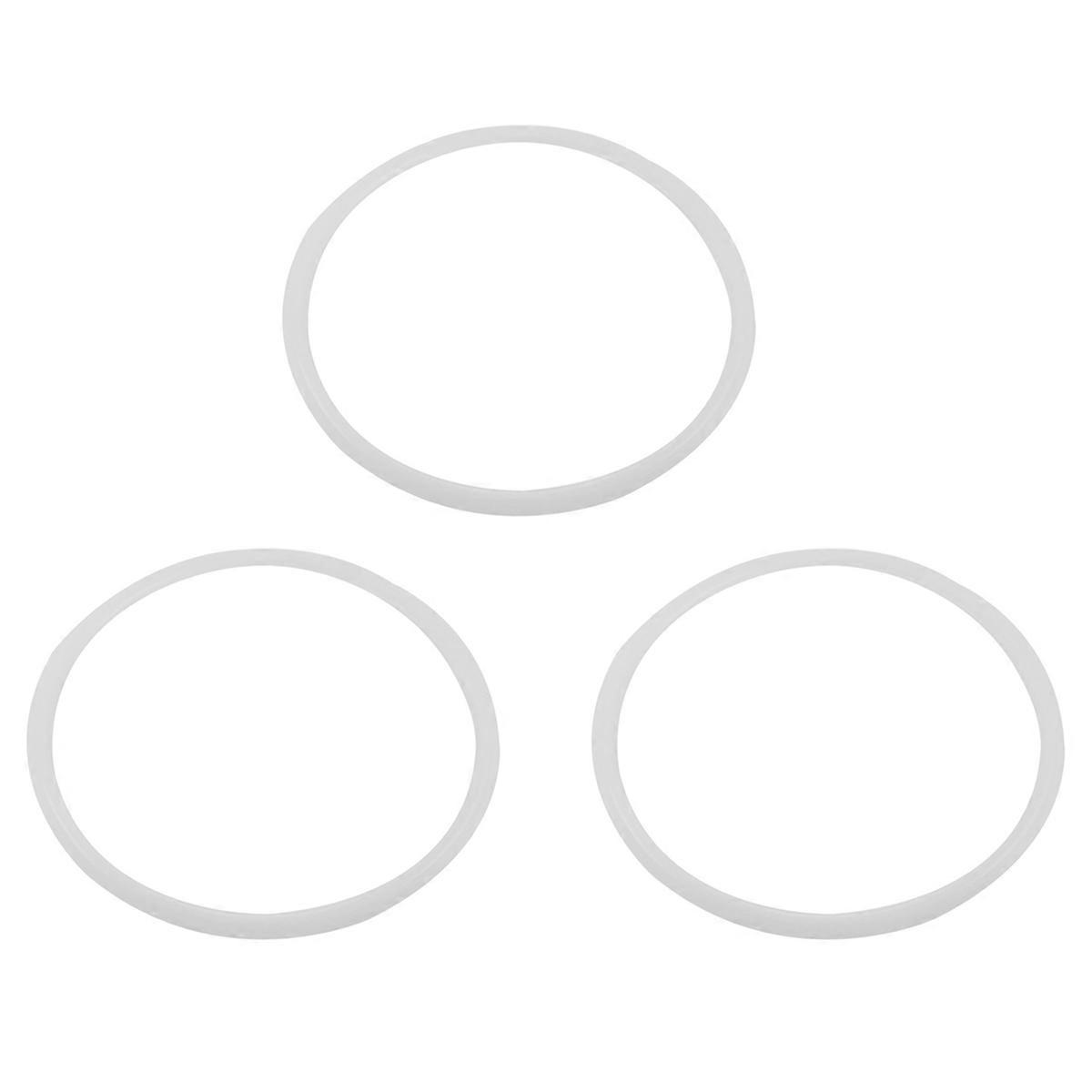 3X Kitchenware Pressure Cooker Rubber Seal Gasket, 26 cm Inner Diameter