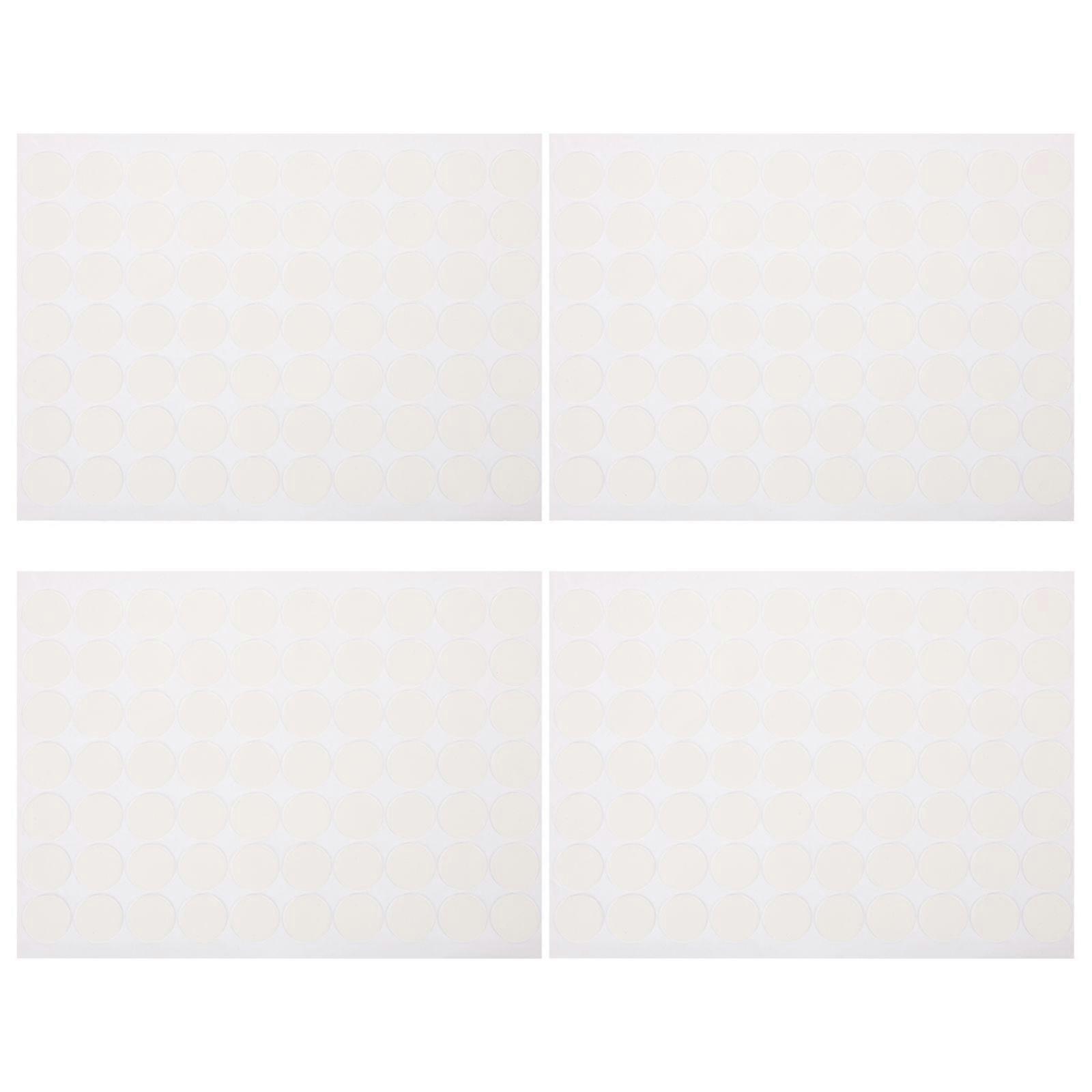 280Pcs Premium Double-sided Tape Pads Sticky Gels Pads Transparent Tape Pads