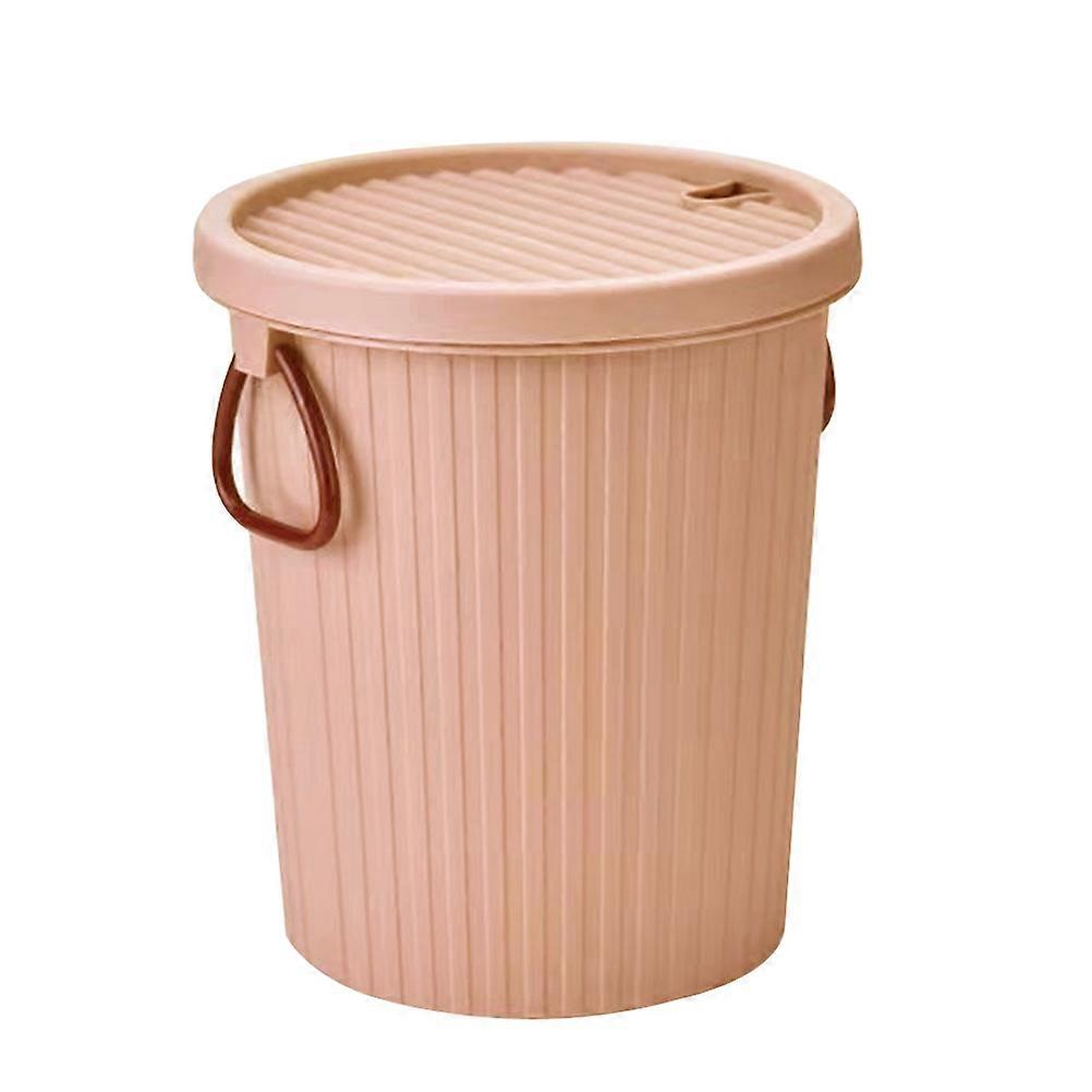 Tea Filter Drainage Can Tea Leaves Strainer Bucket Home Use Light Brown 8L 1Set