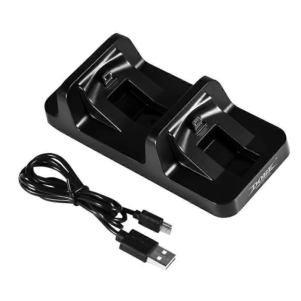 Station d'accueil double avec chargeur USB pour manette de jeu PlayStation 4 PS4