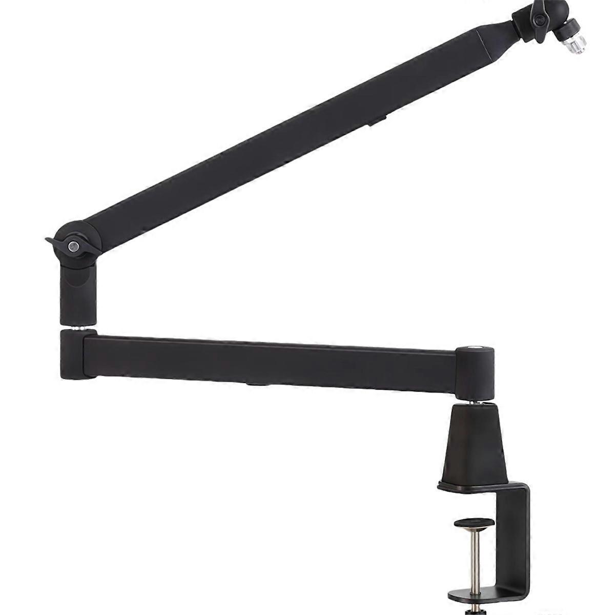 Low Position Microphone Boom Arm,360°Rotatable Mic Stand