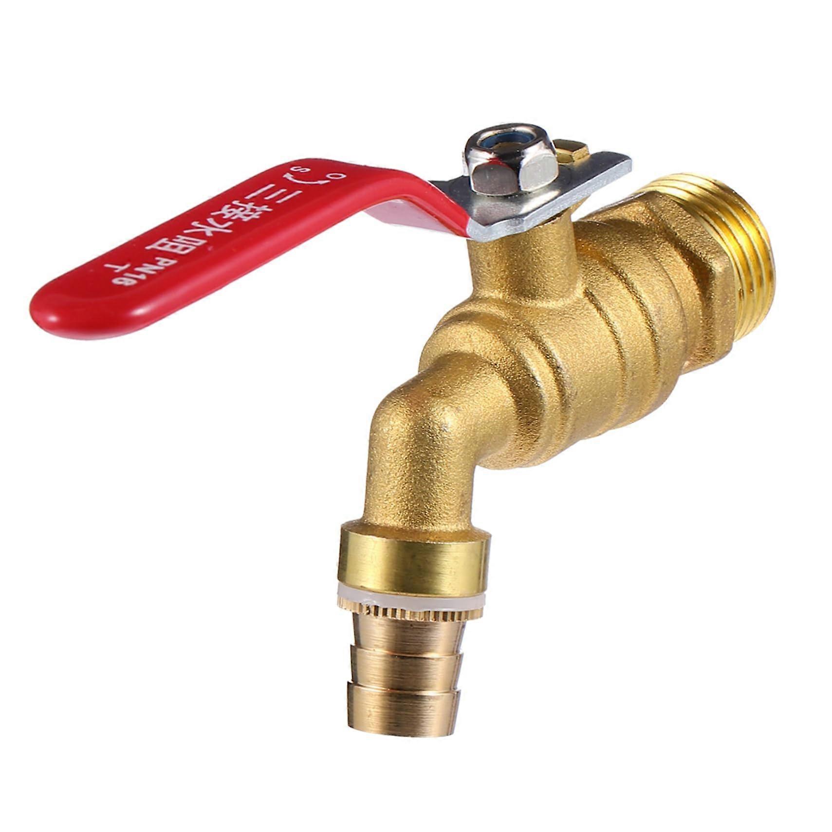 Hot Water Tap Brass Single Handle with Swivel Function for Kitchen