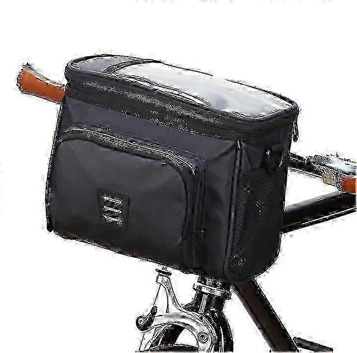 Foldable Bicycle Front Bag, Waterproof and Durable Storage Bag for Essentials