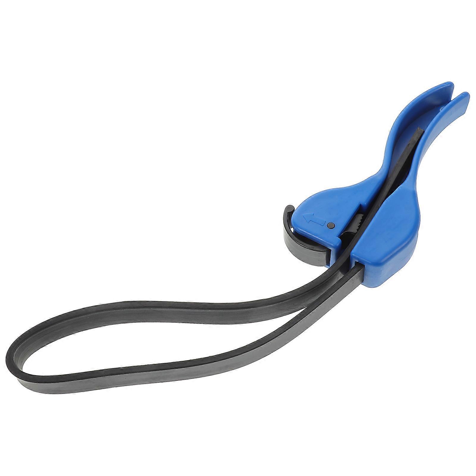 Adjustable Rubber Wrench for Oil Filters and Plumbing – Heavy Duty Multi Functional Tool with Locking Mechanism for Automotive Repairs