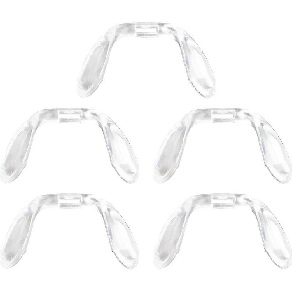 Pack of 5 Ushaped style, connected nose, octagonal glasses, soft nose pads, nonslip nose pads, insert nose pad for sunglasses.