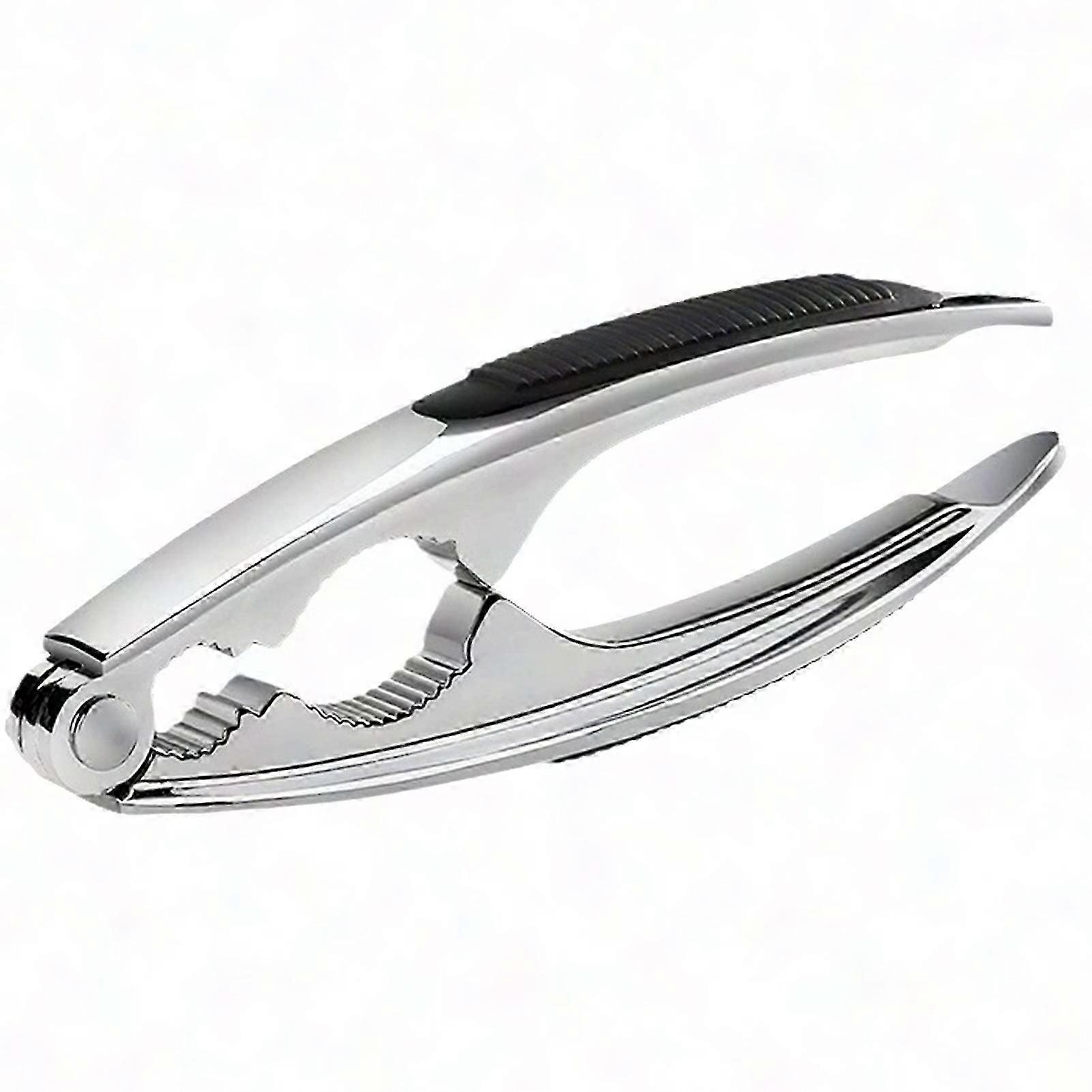 Nut Cracker Tool with Non-Slip Handle - High Strength Rustproof Chestnut Opener for Walnuts & Hazelnuts - Jikaixiang