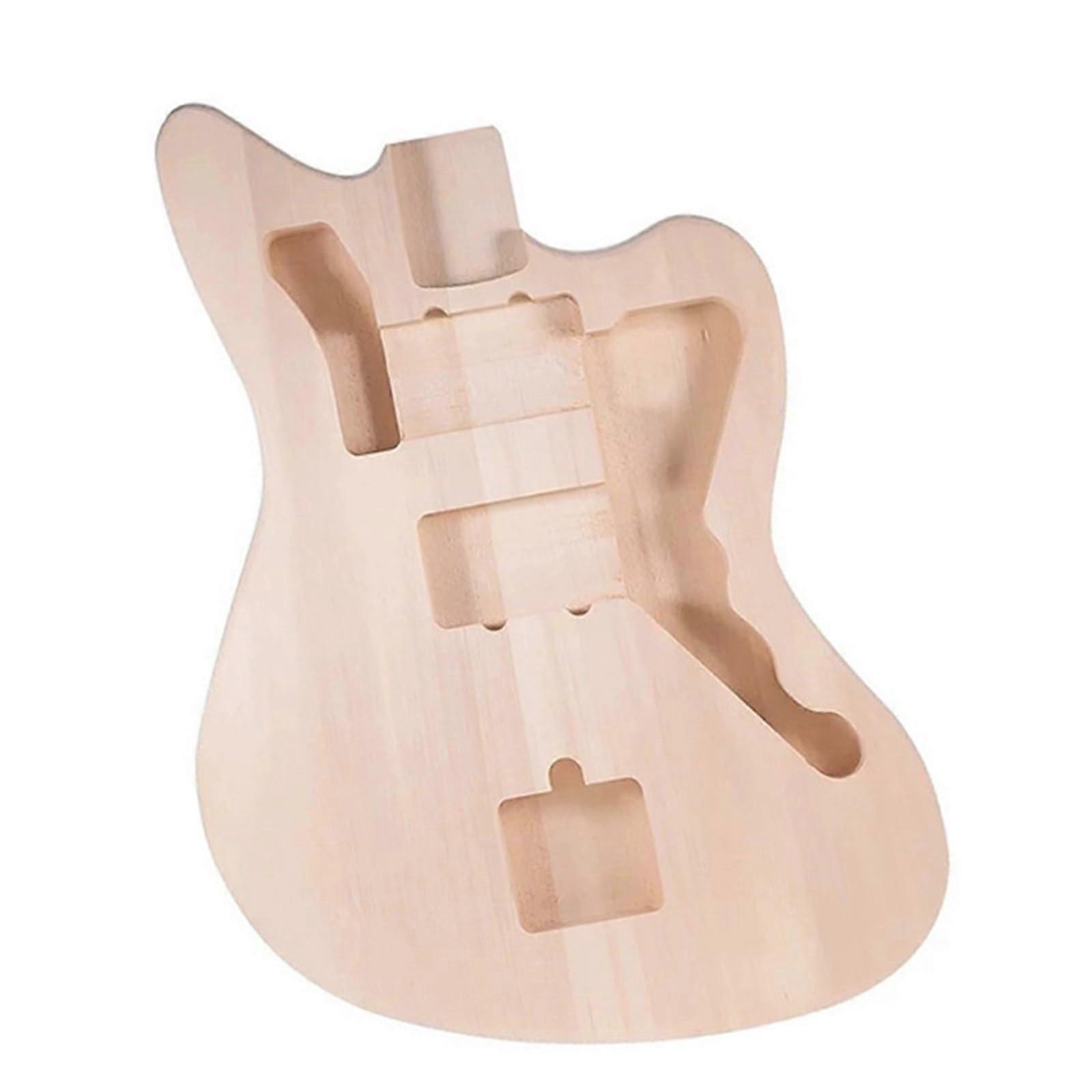 Electric Guitar Body Kit for Beginners and Adults, Ideal for Practice, Durable Material, Easy Assembly, Full-Size Design