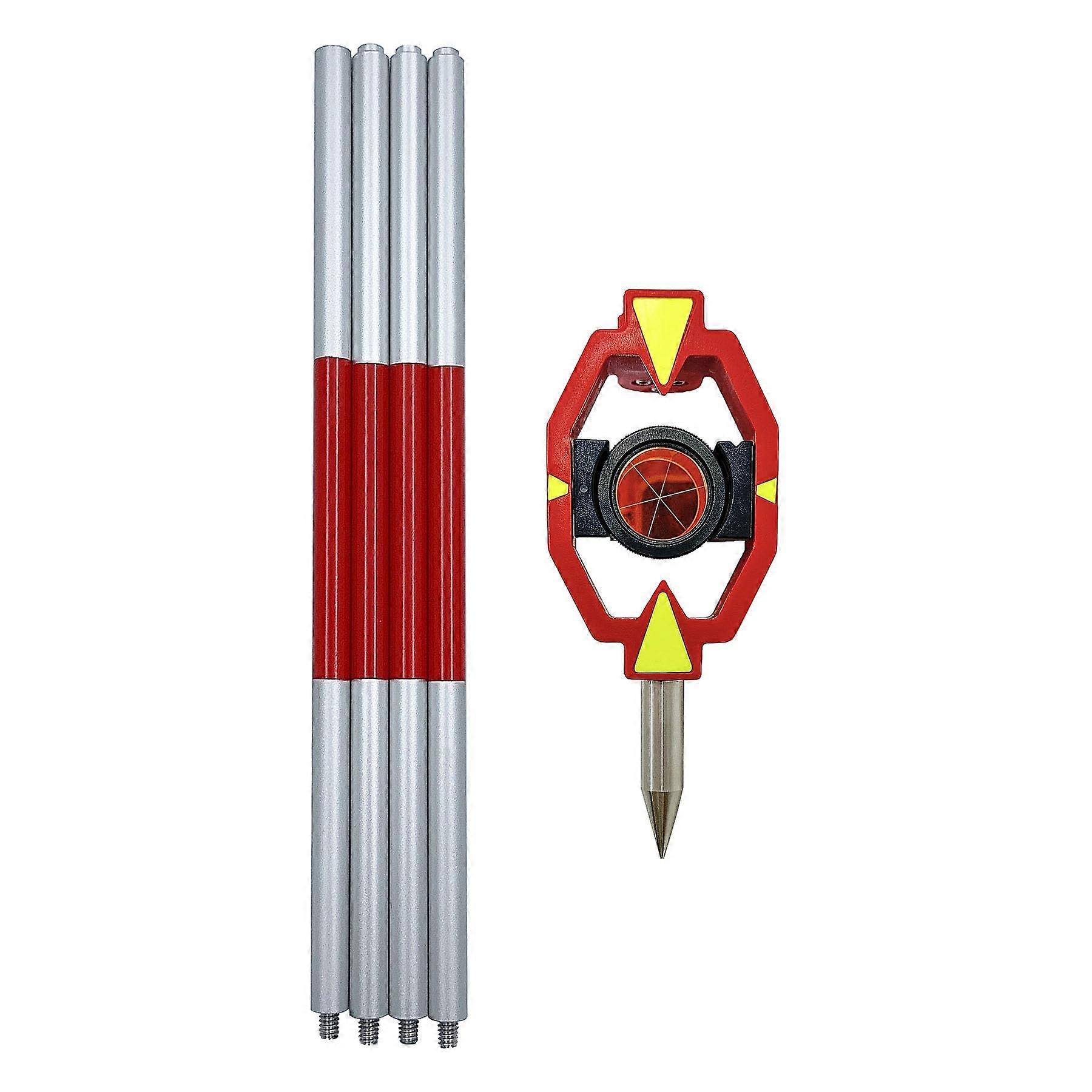 GMP111 Mini Prism for Swiss Type Total Station, 4 Aluminium Bars, Copper Plated, -30mm Size, Surveying Instrument