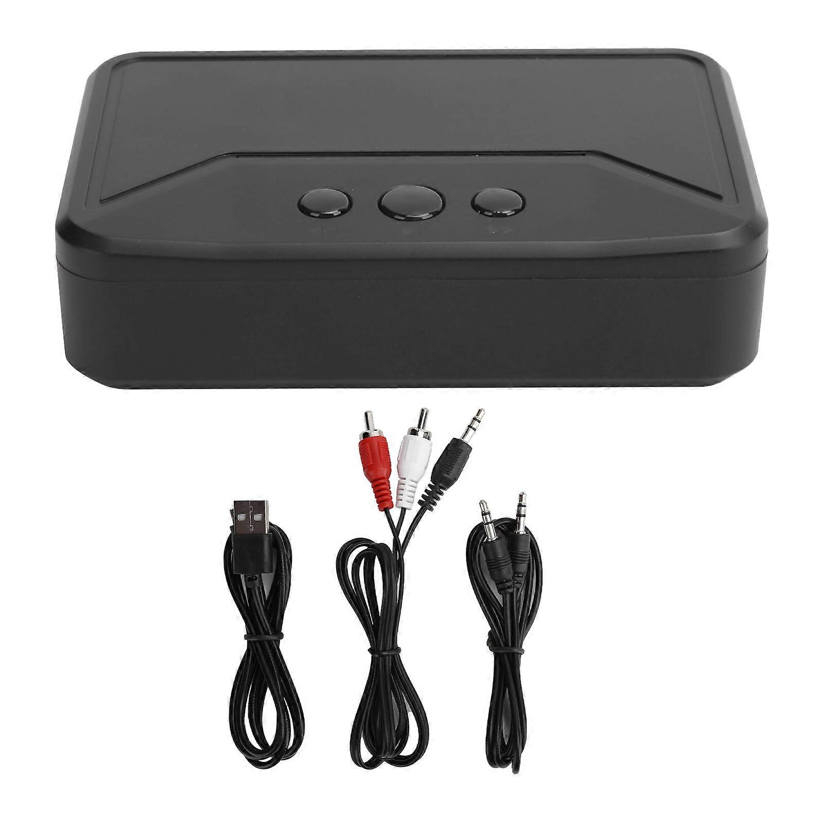 Desktop Bluetooth 5.0 Receiver Low Latency o Adapter 3.5mm AUX Optical SPDIF