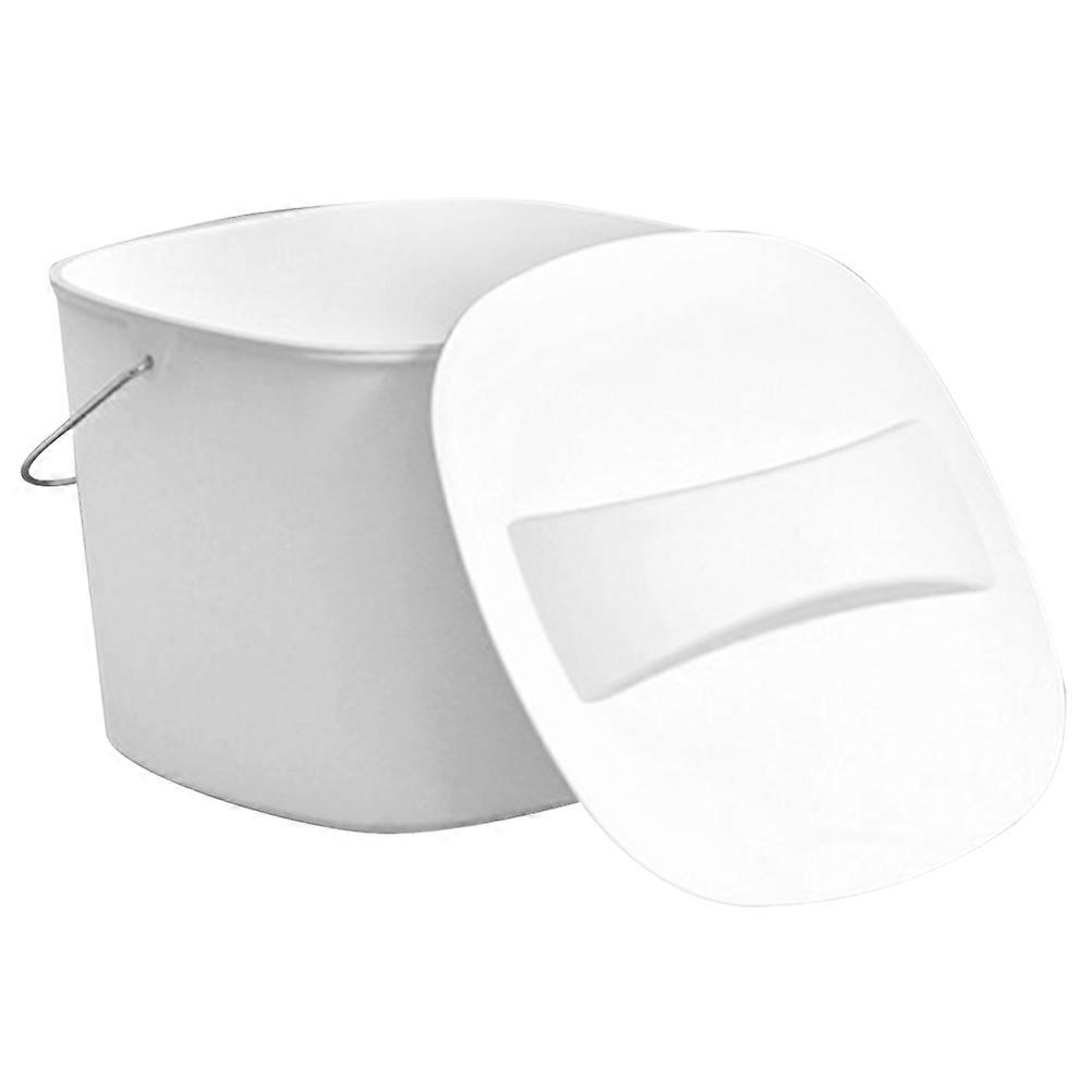 Waste Bin Reusable Waster Bin Garbage Storage Square Shape Public Places 29.00X28.00X23.00CM 1Set