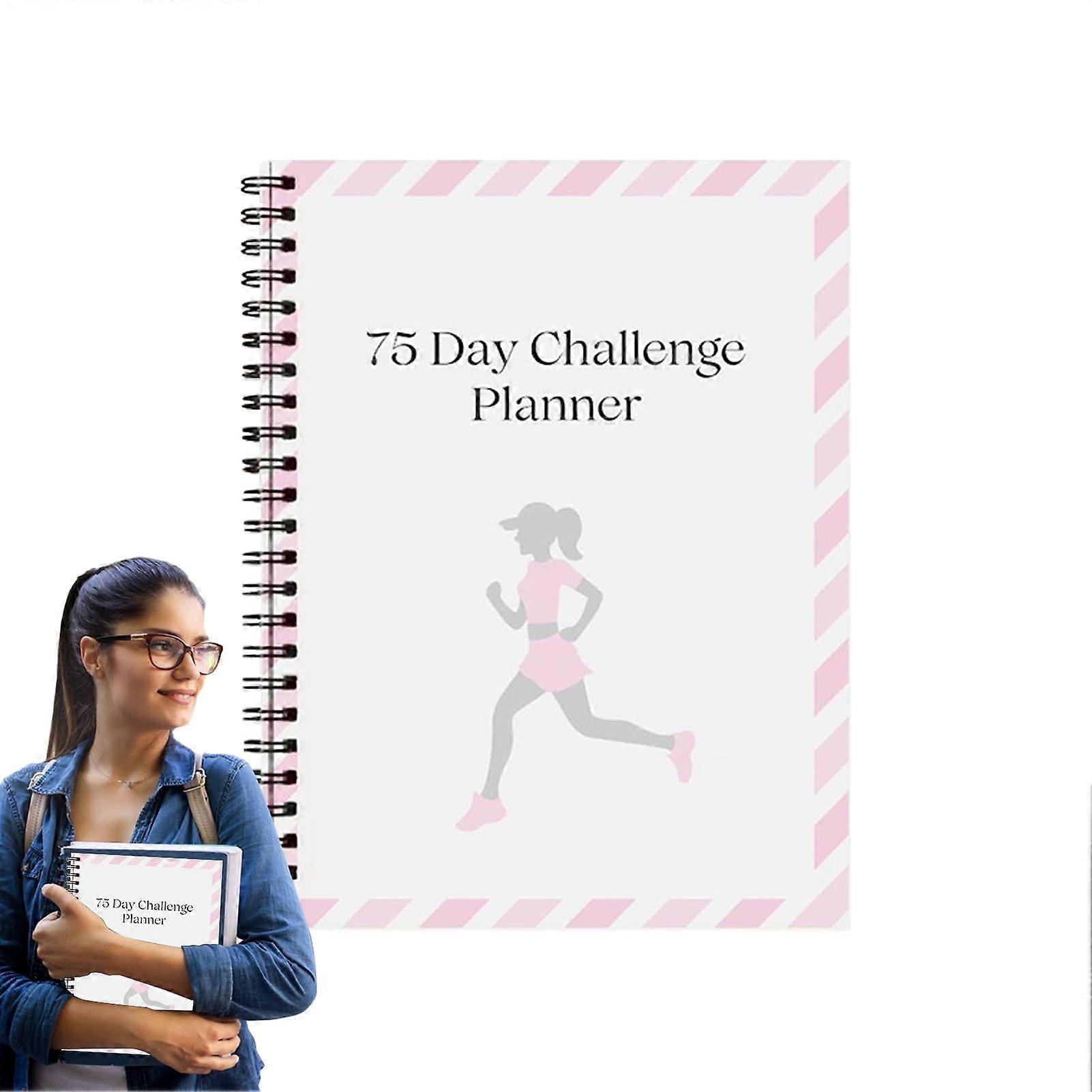 75-Day Habit Tracker Planner - Versatile Portable Goal Setting Journal for School, Travel, and Work Activities