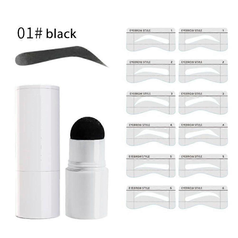 Eyebrow Stamp Brow Stamp Shaping Kit Waterproof and Sweat Proof Lasting Eye Brow Stamp Makeup Tools