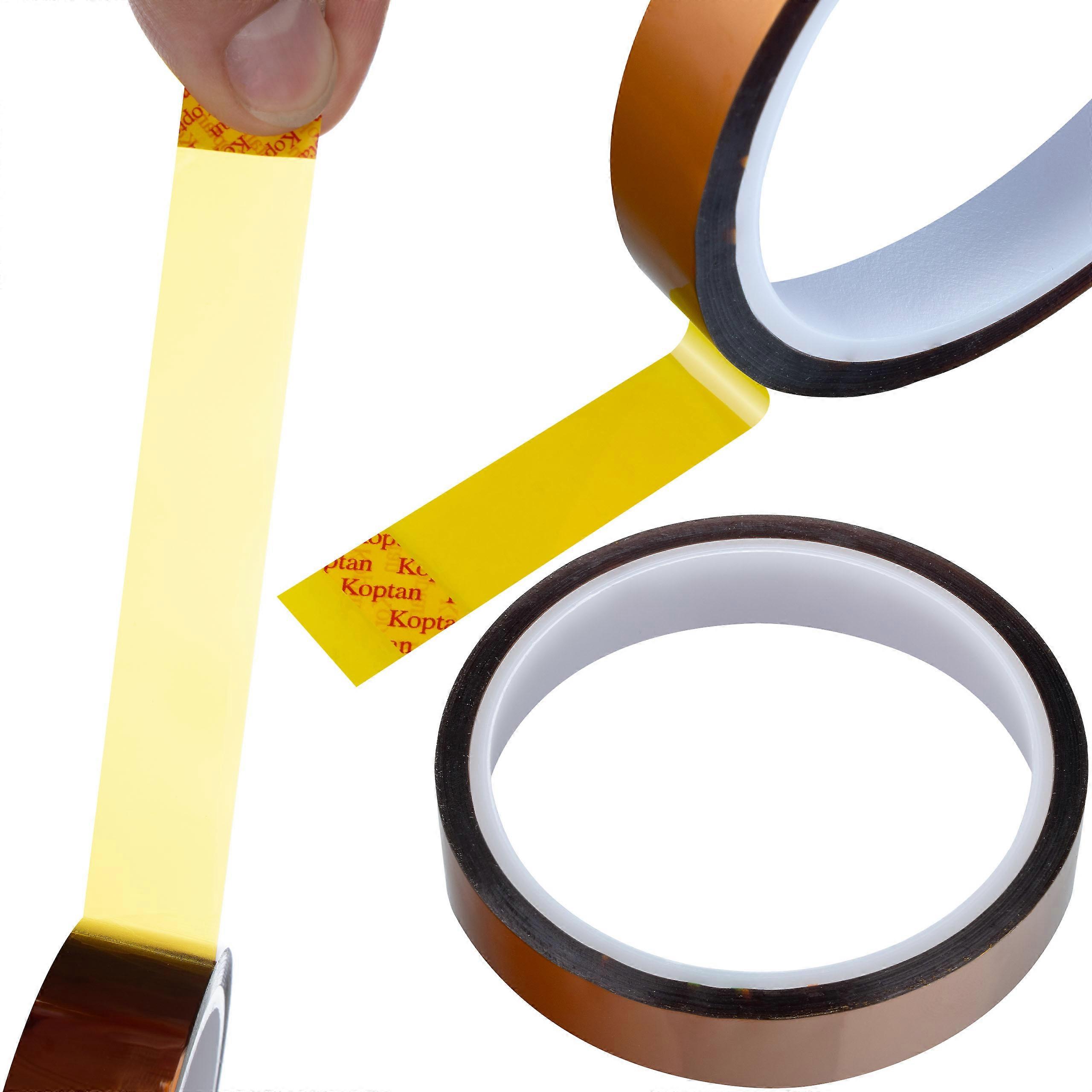 Rosfix Kapton Tape 8Mm 0.05mm x 30M | Heat resistant up to 240°C