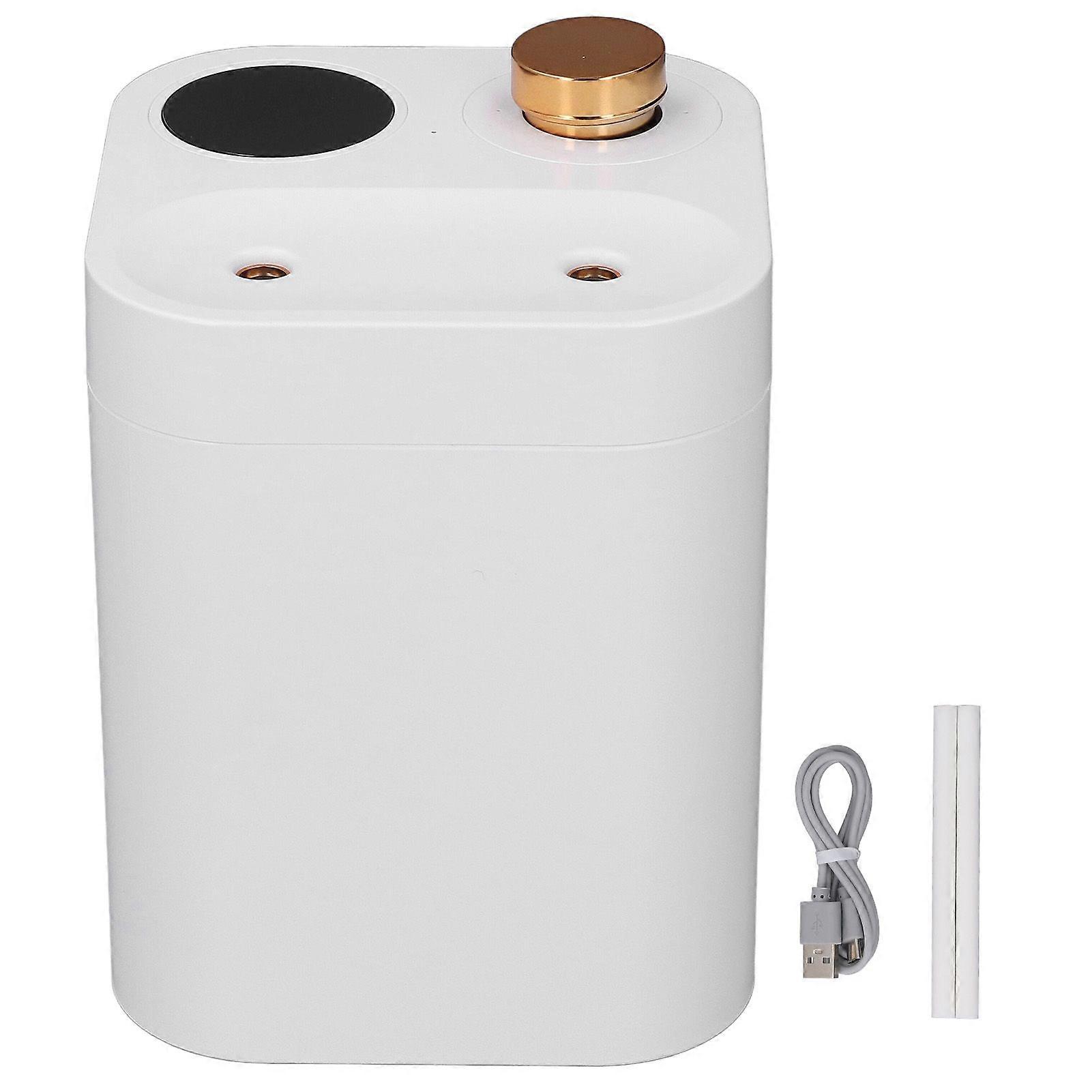 Double Spray Humidifier for Bedroom 800ML Dual Mist Top Fill Type C Charging Mute Large Fog White YMHC