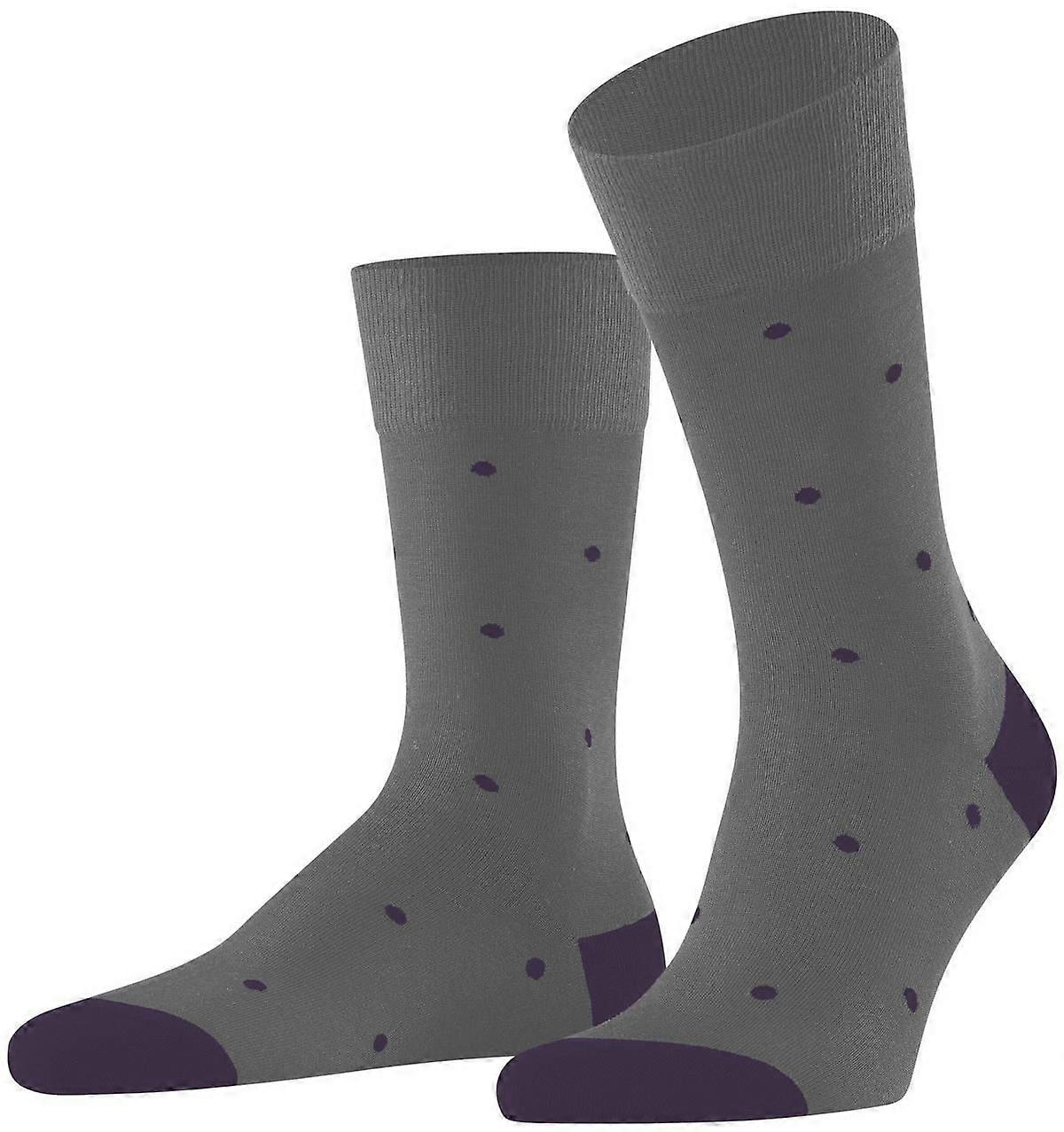 Falke Dot Socks - Flannel Grey