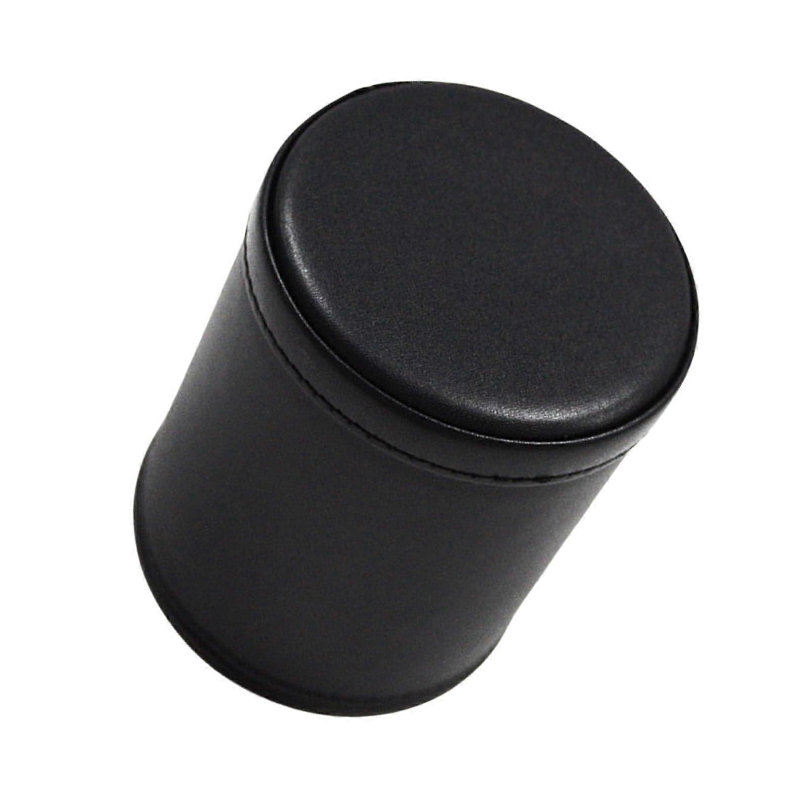 PU Leather Dice Cup with Comfortable Grip, Sturdy Design, Professional Gaming Accessory for Tabletop Board Games