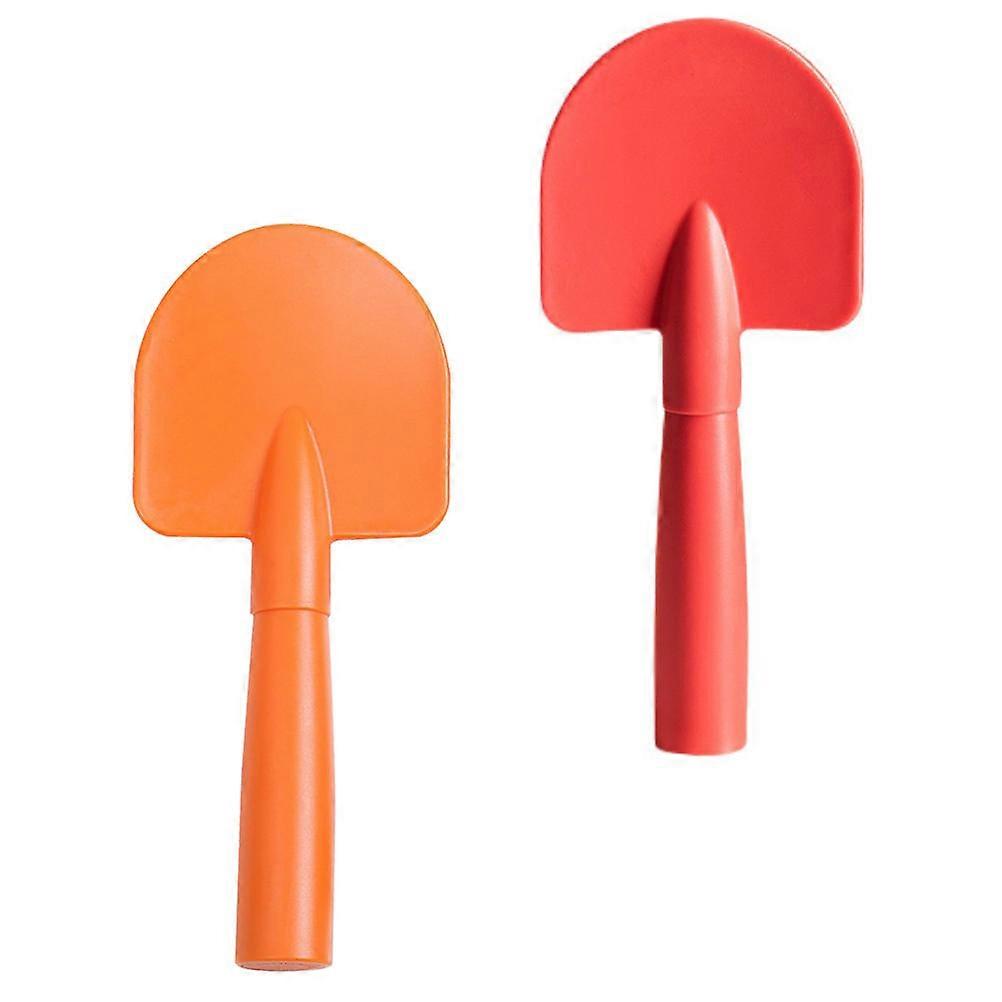 Assorted Color PP Rice Scoop with Comfortable Handle for Kitchen Use 2pcs Set Small and