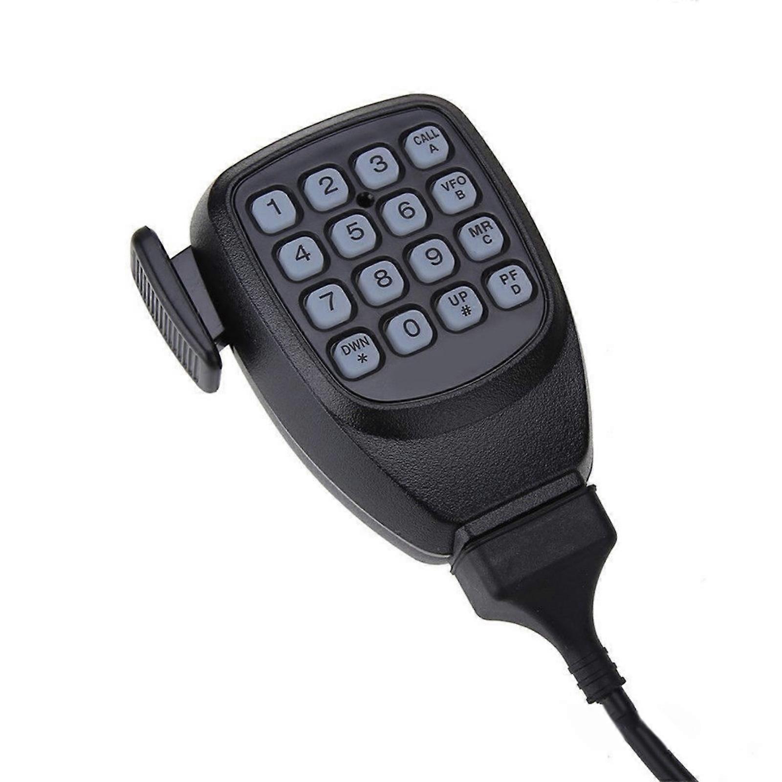 Double Interfaces Car Radio Handheld Microphone 125℃ High Temperature Resistance For TK-768G TK-768GC Marine Outdoor Use Multicolor