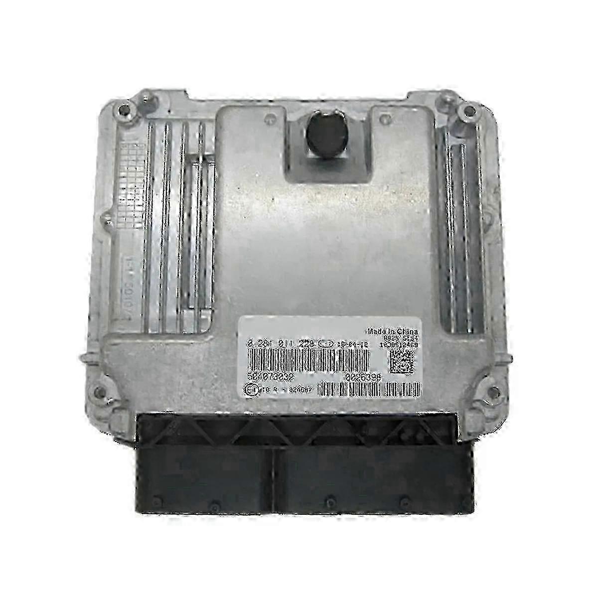 Replacement Engine Control Unit Electronic Control Board for EDC16C8 504073032 - 0281011228 Compatible with Black Silver SZRH A-SD