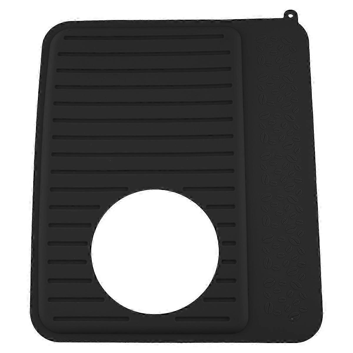 Espresso Tamper Mat in Black - Essential Accessories for Espresso Machines & Coffee Lovers