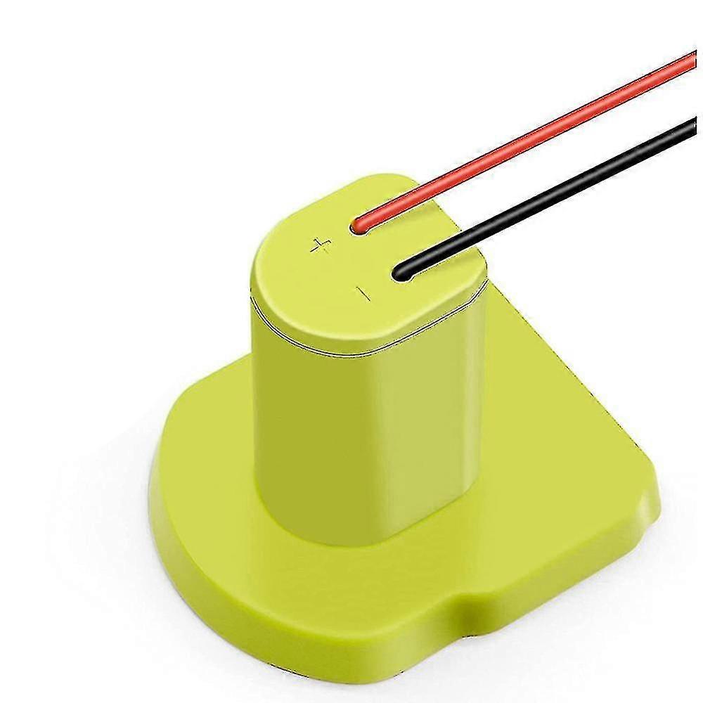 Battery Adapter For Ryobi One+ 18v Li-ion Battery, With 12 Gauge Wire