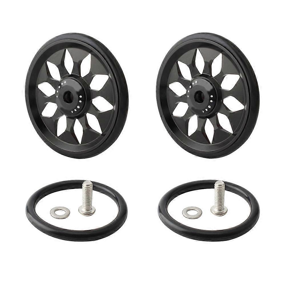 Bearing Solid Replacement Wheels Aluminium Alloy 2Pack
