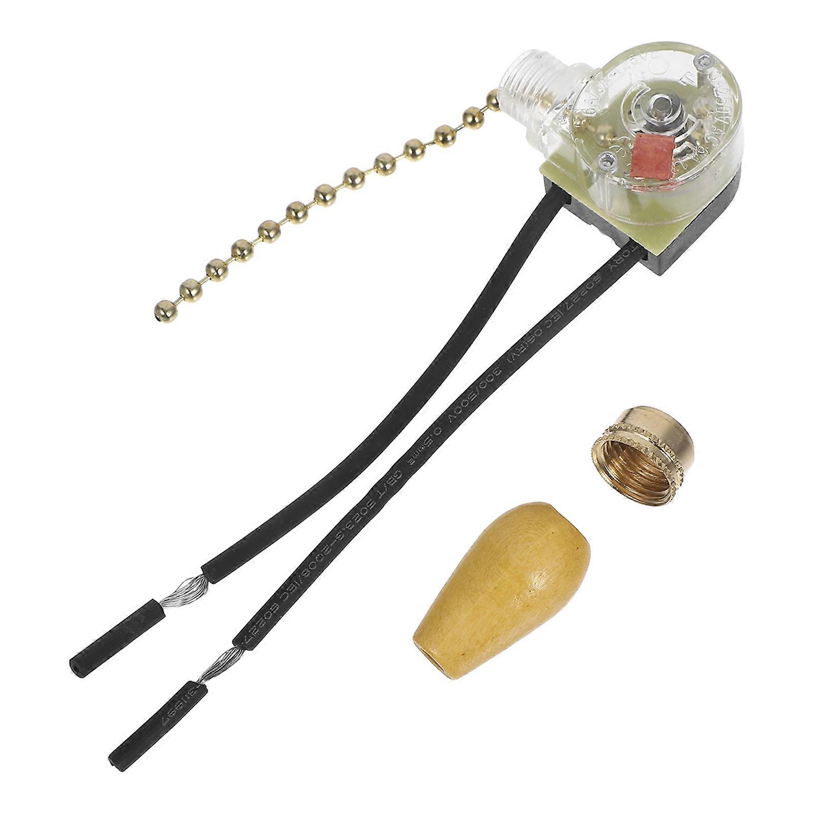 Universal Pull Chain Ceiling Fan Lighting Accessories On Off Control For Homeowners Office Managers Decorative Pull Chain 3Pcs